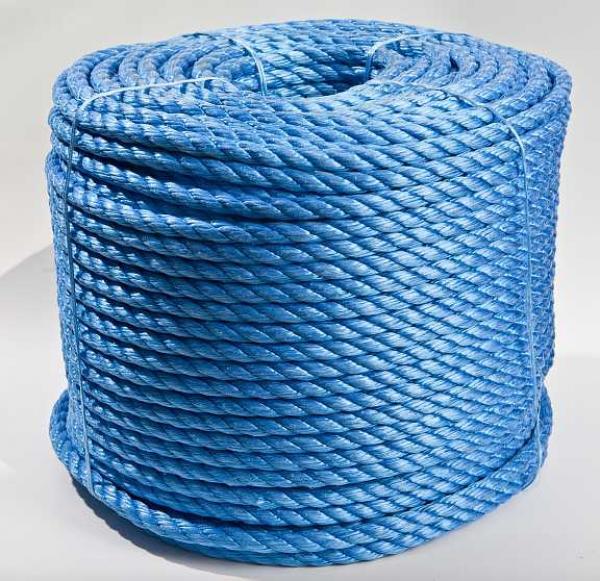 Polypropylenseil, PP, Seil, Tauwerk, preiswert, günstig, synthetisch, Kunststoff, reißfest, wetterfest, wasserfest, Außenbereich, Outdoor, Forst, Schifffahrt, Boot, Segeln, Einwegseil, Kabelzug, durchziehen, Schaukel, Schiffstau